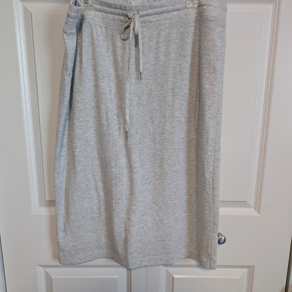 Lou & Grey Dresses & Skirts - Lou & Grey Gray Midi A-Line Skirt